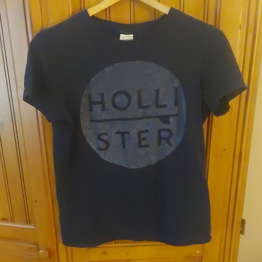 Vintage Hollister  Black Graphic Tee